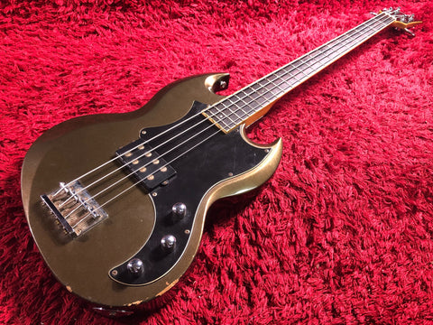 Electric bass grass roots viper charcoal entry