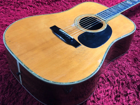 Morris Acoustic Guitar W-100 Japan Vintage Natural – ART&BEATS