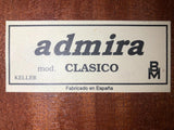 Classic Guitar Gut Guitar admira CLASICO Natural Soft Case